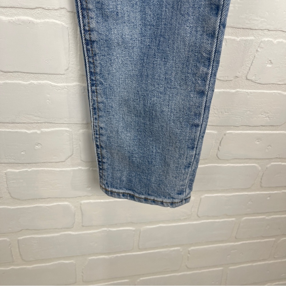 Aritzia Denim Forum The Yoko High Rise Slim High-waisted slim jeans blue 24 - Picture 8 of 12